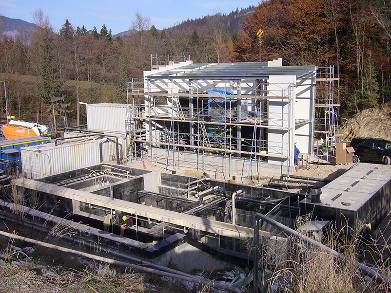 Waste water treatment plant for landfill leachate - WEHRLE-WERK AG