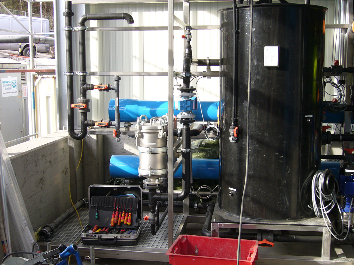 BIOMEMBRAT plus - Waste water treatment plant for landfill leachate - WEHRLE-WERK AG