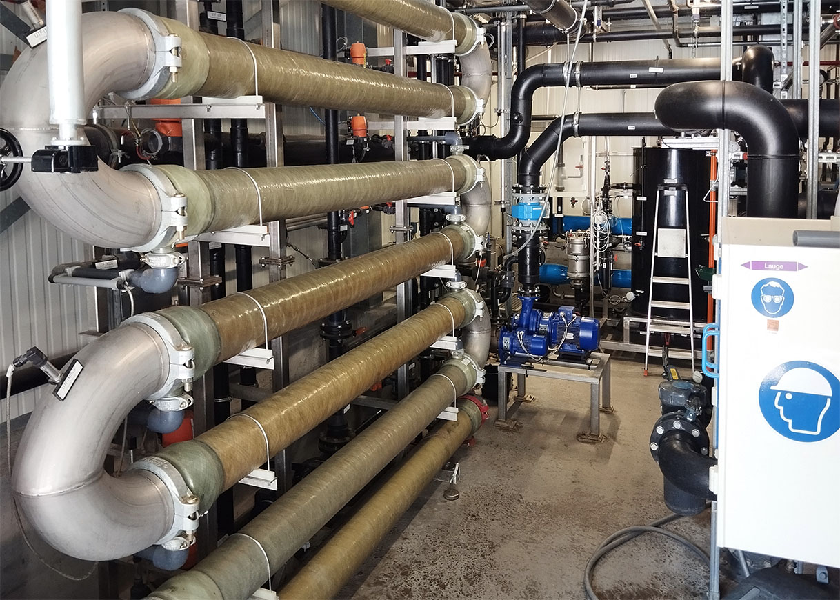 BIOMEMBRAT plus - Waste water treatment plant for landfill leachate - WEHRLE-WERK AG